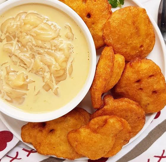 Pap & Akara with Tea. image